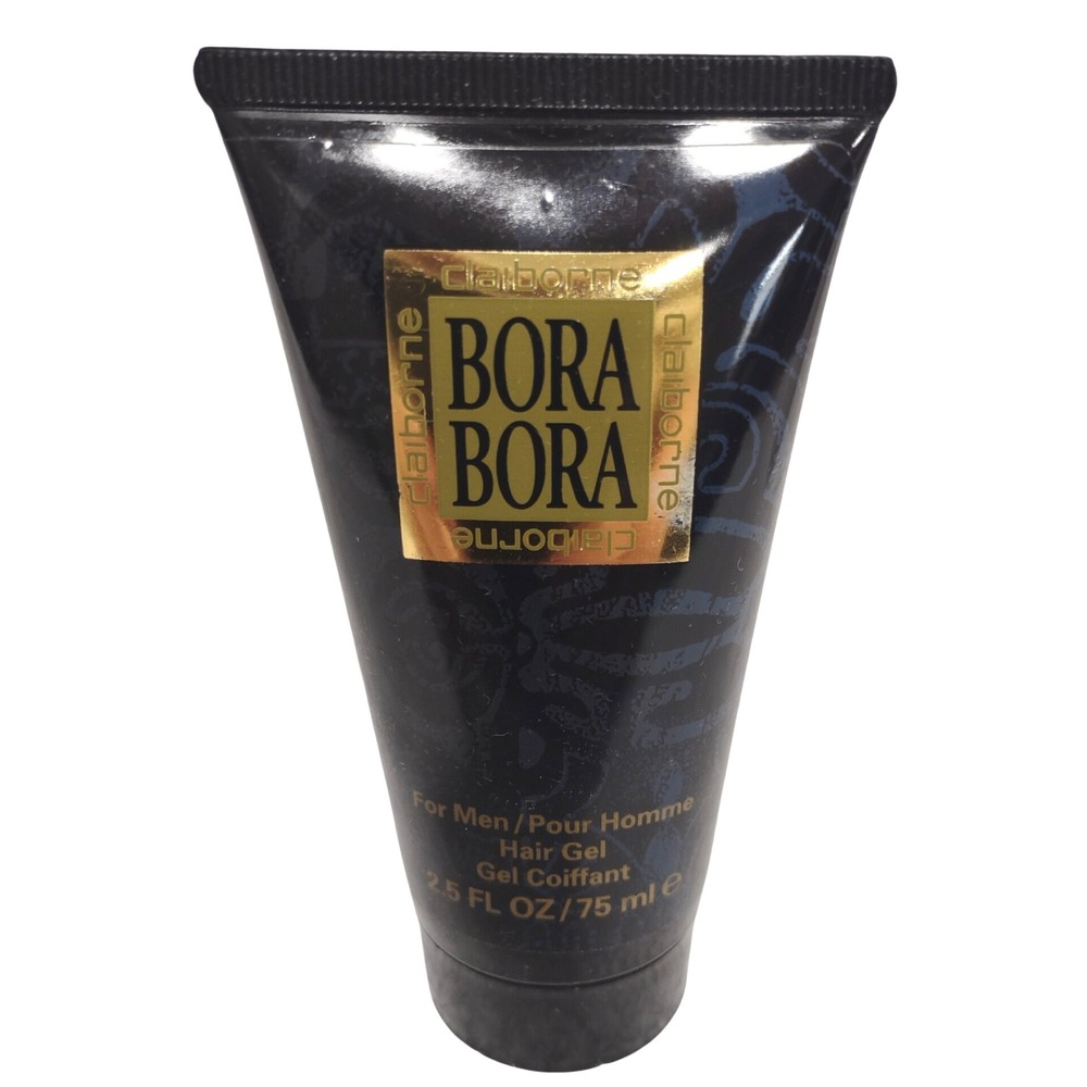 Claiborne Bora Bora For Men Hair Gel 2.5‎ fl oz / 75 ml Travel Size